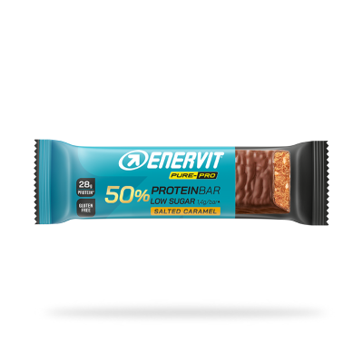 ENERVIT PURE-PRO 50% PROTEIN BAR SALTED CARAMEL